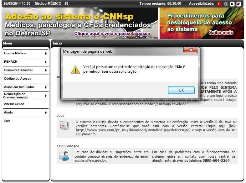 renovar credenciamento