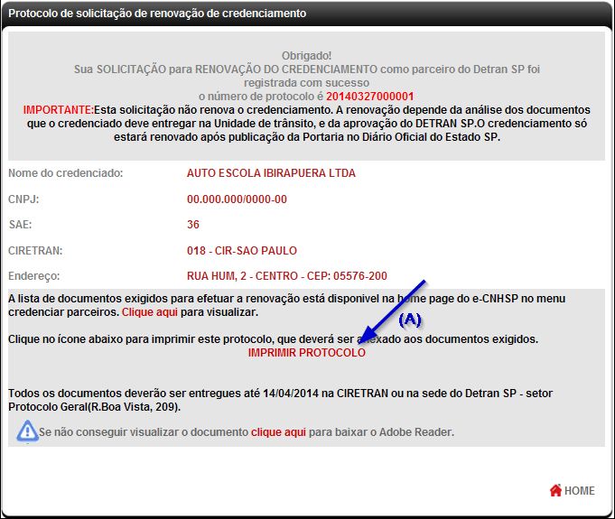 renovar credenciamento