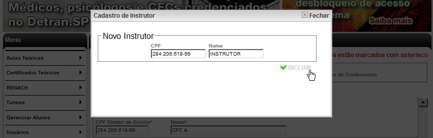 renovar credenciamento